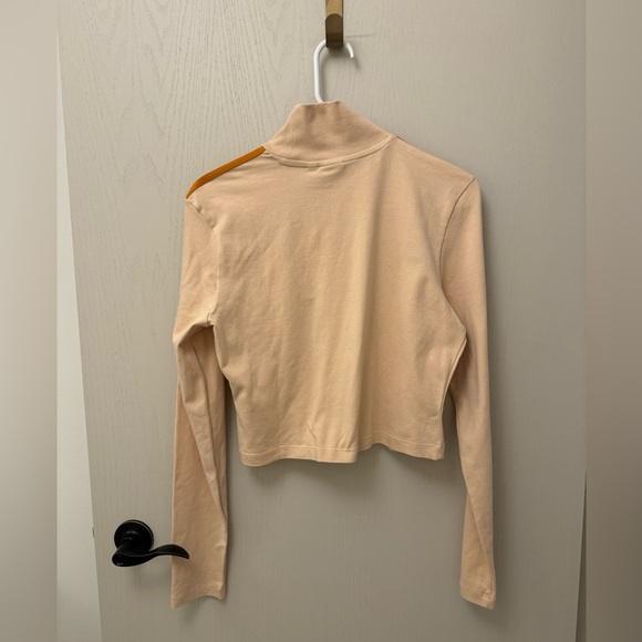 NWT adidas originals long sleeve t shirt halo blush orange Size L - Picture 6 of 11